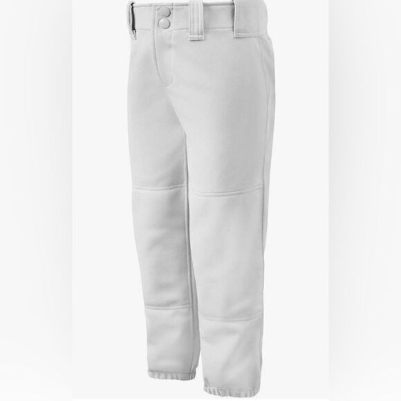 NWT Mizuno Youth Boy Premier Select Pro Baseball White Pant G2 Medium  Sports - Picture 1 of 7